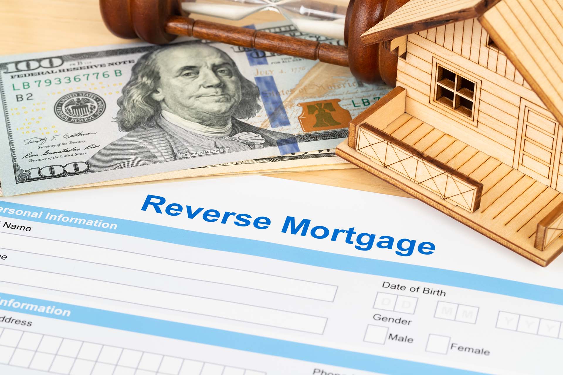 reverse mortgage application